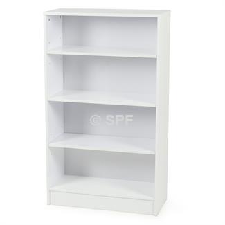Kingston Medium White Bookcase